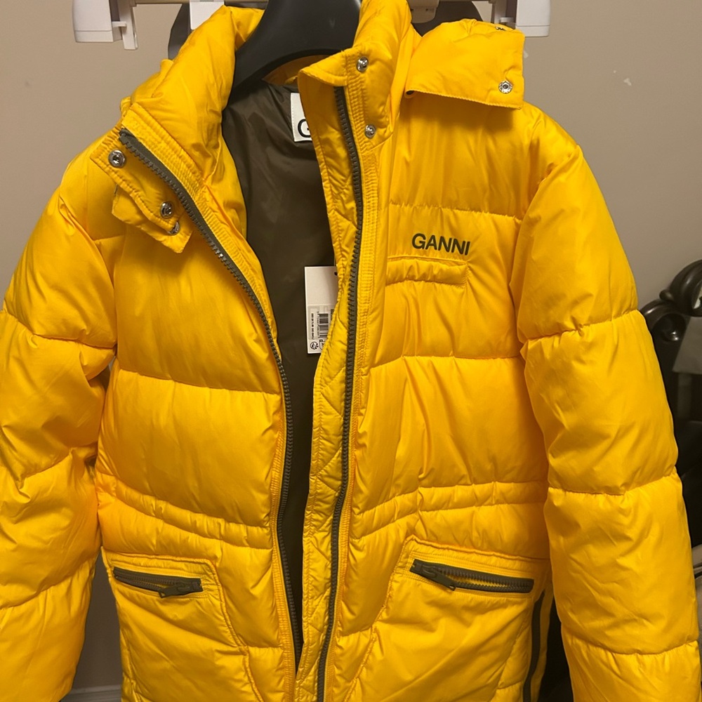 GANNI Spectra Yellow Jacket
